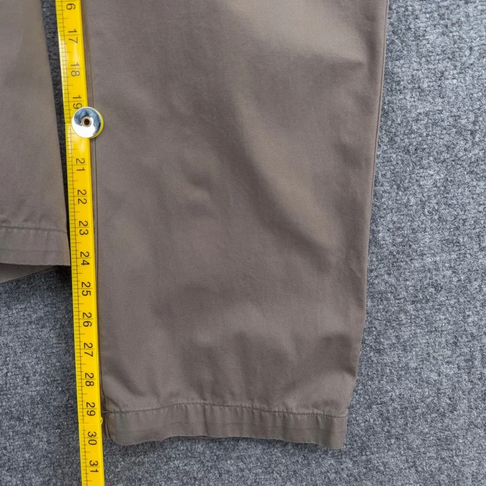 Banana Republic Gavin Men 38x30 100% Cotton Brown Chino‎ Pants